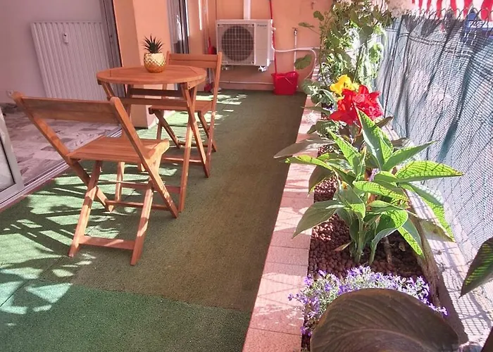アパート L Alicante Carre D'or 2 Pieces Terrasse Climatise マントン